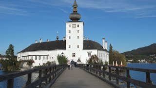 Traunsee bei Gmunden  Seeschloss Ort 4K [upl. by Elo]