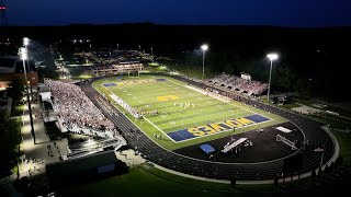 Varsity Football vs Clarkston 91324 [upl. by Maida706]