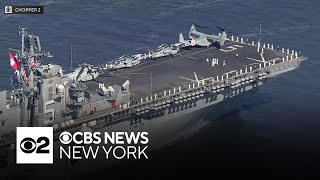 Celebrating the start of Fleet Week NYC from the water [upl. by Marduk719]