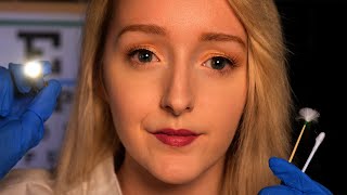 ASMR Something In Your Eye  Close Eye Exam  4K Medical [upl. by Hernando911]