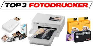 Mini Fotodrucker im TestVergleich 2024 TOP 3 🥇Günstige Smartphone Fotodrucker [upl. by Rasure]