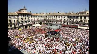 Chupinazo de las fiestas de Tudela [upl. by Ahsoym]