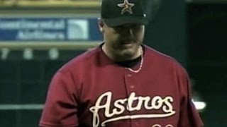 ATLHOU Gm4 Clemens three scoreless relief innings [upl. by Aneloc]