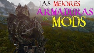 LAS 5 MEJORES ARMADURAS DE MODS  Skyrim Special Edition [upl. by Prober178]