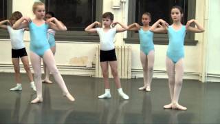 Level 1A Ballet Class JKO School Max Barker December 2012 [upl. by Lyndsay891]