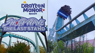 Drayton Manor quotShockwaves Last Standquot VLOG  November 2023 [upl. by Teyugn]