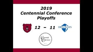 Ursinus vs FampM  2019 Centennial Conference Playoffs [upl. by Christiana]