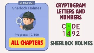 Cryptogram Sherlock Holmes Event Solution  All Chapters [upl. by Edmondo]