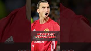 ZLATAN IBRAHIMOVIC fan chant  Manchester United legend player chant with lyrics [upl. by Eigger]