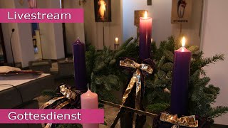 Live Gottesdienst 2 Adventssonntag 10122023 [upl. by Eimmij396]