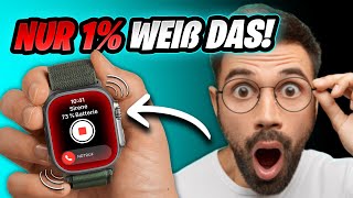 22 versteckte Apple Watch Tipps amp Tricks die ALLES VERÄNDERN [upl. by Eynenihc]