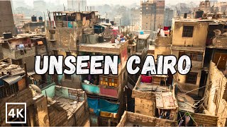 Cairos Hidden Streets Exploring Egypts Unseen Alleys  4K Walking Tour [upl. by Denbrook]