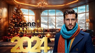 Des Vœux Sincères pour une Année Merveilleuse 🎊 Bonne année 2024 ✨ Vers lAvenir Radieux [upl. by Atneuqal]