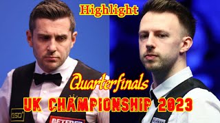 Mark Selby vs Judd Trump QF Highlight UK Championship 2023 Snooker [upl. by Liag]