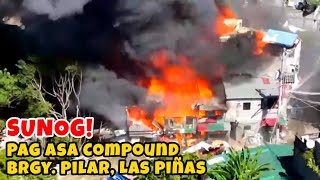 Sunog sa Pag asa Compound Brgy Pilar Las Piñas [upl. by Edmondo]