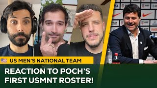 USMNTS New Manager POCHETTINOS First Roster Reaction [upl. by Myrtie750]