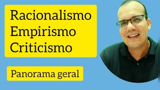 Introdução ao Racionalismo Empirismo e Criticismo  Professor Michael Douglas [upl. by Bussey]