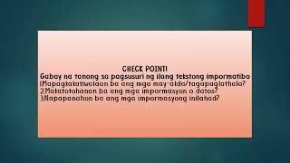 Tekstong Impormatibo Kahulugan at Mga Halimbawa [upl. by Len]