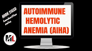 AUTOIMMUNE HEMOLYTIC ANEMIA AIHA PATHOLOGY WARM AND COLD AIHA PAROXYSMAL COLD HEMOGLOBINUREA [upl. by Okomom]