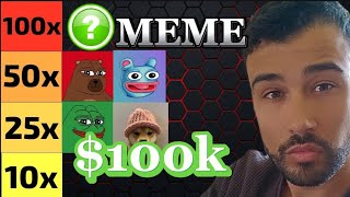 Estas MEME COIN puede hacerte MILLONARIO  Top 5 Memecoins 2024 [upl. by Erund]