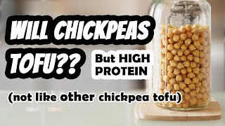 Will CHICKPEAS Tofu Finally we find out  Marys Test Kitchen [upl. by Lleinnad168]