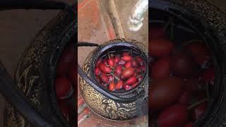 Making Samovar Tea freshnessrevolution cooking food recipe 4kvideo [upl. by Enifesoj]