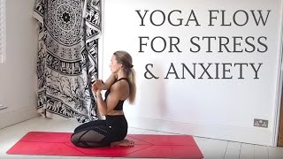 YOGA FOR STRESS  Short Yoga Flow All Levels  CAT MEFFAN [upl. by Blinnie]