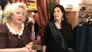 How to tie a Tartan Sash  Traditional Sash with a Bow by Claire Charles Designs Pitlochry [upl. by Alby]