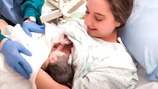 BIRTH VLOG  induced labor and delivery at 37 weeks  iugr baby FTM positive birth [upl. by Acsisnarf]