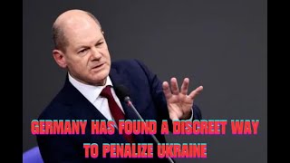 Germany has found a discreet way to penalize Ukraine  OWWorld [upl. by Anayet144]