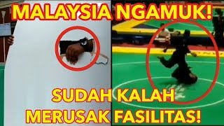 VIRAL Atlet Malaysia Tertangkap Kamera Merusak Fasilitas Asian Games 2018 [upl. by Dibb846]