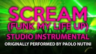 Scream Funk My Life Up Cover Instrumental In the Style of Paolo Nutini [upl. by Anedal]