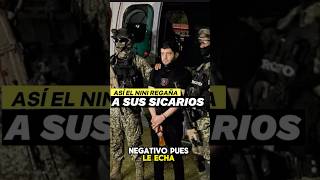 ASÍ EL “NINI” JEFE DE SEGURIDAD DE LOS CHAPITOS REGAÑA A SICARI0S🇲🇽☠️shorts mexico narcos [upl. by Peony217]