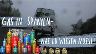 SPANISCHE GASFLASCHE an DEUTSCHES System anschließen  Alles was du wissen musst Vanlife unt4rwegs [upl. by Marcoux]