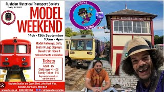 Rushden Model Exhibition and Railway Tour 2024 [upl. by Zoie]