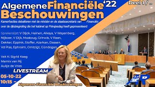 Terugkijken Algemene Financiële Beschouwingen 22 1e TK  AFB22 Tweede Kamer deel 12 [upl. by Deeann11]