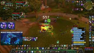 SHAMAN ENHANCEMENT X DK  PUTIANEE  WOW BRASIL  PVP DUELOS [upl. by Shiekh]