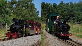 Invasion of Visiting Locos at the Eastleigh Lakeside Railway  29062024 [upl. by Emirak309]