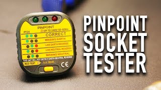 240v Socket Tester  PinPoint PT24 [upl. by Eldoree]