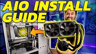 How to install an AIO CPU Cooler [upl. by Nathanson]