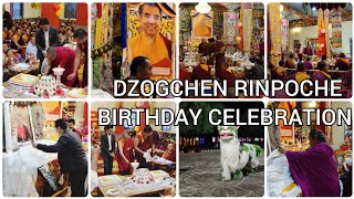 Great master of nyingmapa HHthe 7th Dzogchen Rinpoche We wish you a happy birthday tibetanvlogger [upl. by Anor]