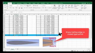 Airfoils import in Ansys Design Modeler [upl. by Pahl634]