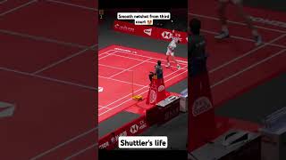 Ander Antonsen 🤩smooth thirdcourt netplay badminton trending [upl. by Katherine490]