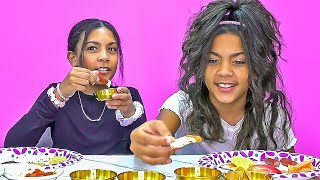 Twin Taste Test Hilarious Food Challenge [upl. by Aleicarg]