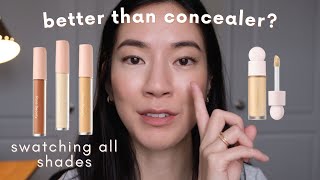 Rare Beauty under eye brightener review swatches amp concealer comparison [upl. by Llednav]