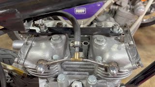 Triumph Silver Jubilee Bonneville T140VJ  Renovation  Part 11 Project Re initiation [upl. by Amelina119]