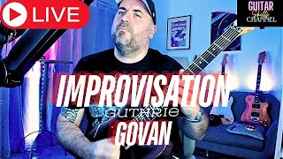 Live stream Improvisation Guthrie GOVAN backing track [upl. by Kathe]