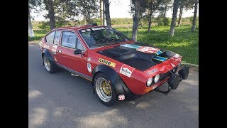 Alfa Romeo Alfetta GTV  Hargita Rally [upl. by Anecusa588]