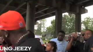 Jeezy surprises Lil Boosie at Boosies Easter Bash [upl. by Eelarac]