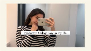 【VLOG】Productive College Day in my life（超リアルな大学生の一日！）ルーティーン） [upl. by Canter757]